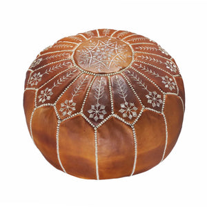 tobacco ottoman Mitchell Ottoman, Tan High Fashion Home Description With its expansive surface area Marrakech Tobacco brown II